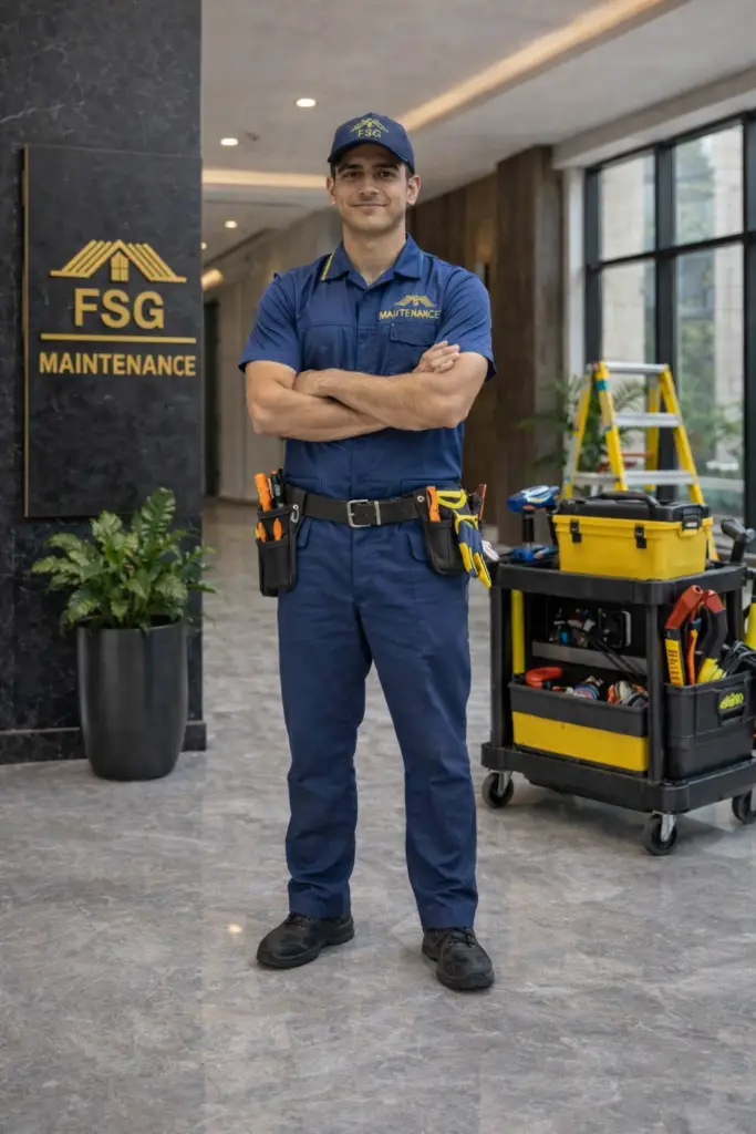 We offer simple and reliable maintenance services to keep your property running smoothly and safely. From routine checks to quick repairs, we handle all your mechanical, electrical, plumbing, and structural needs with professional care. By fixing small issues before they become major breakdowns, we protect your property's value and give you total peace of mind.