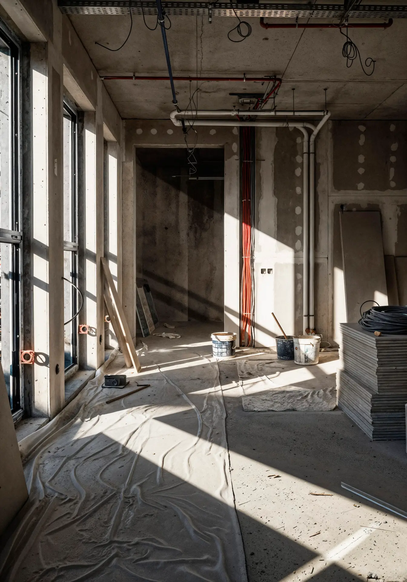 construction site interior